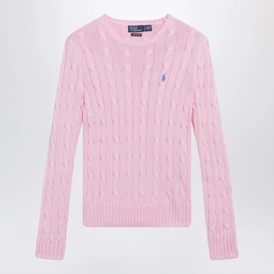 Polo Ralph Lauren - Pink cable-knit cotton sweater