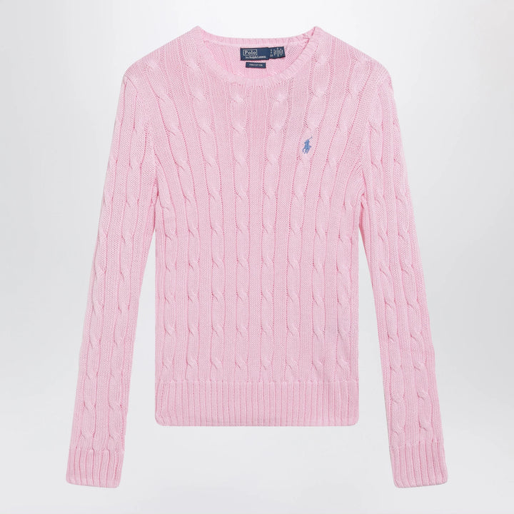 Polo Ralph Lauren - Pink cable-knit cotton sweater