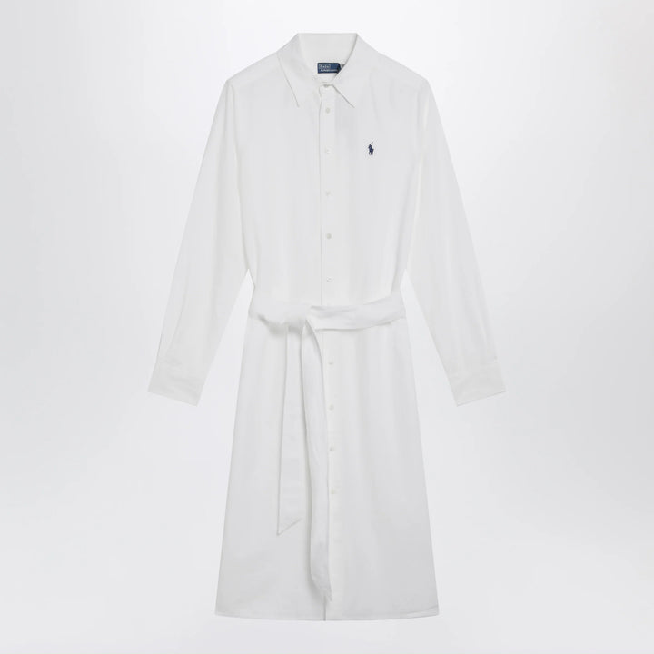 Polo Ralph Lauren - White cotton shirt dress