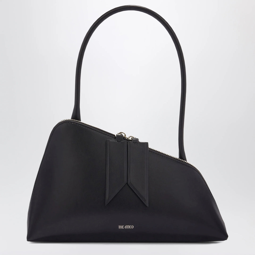 The Attico - Sunrise bag black in leather