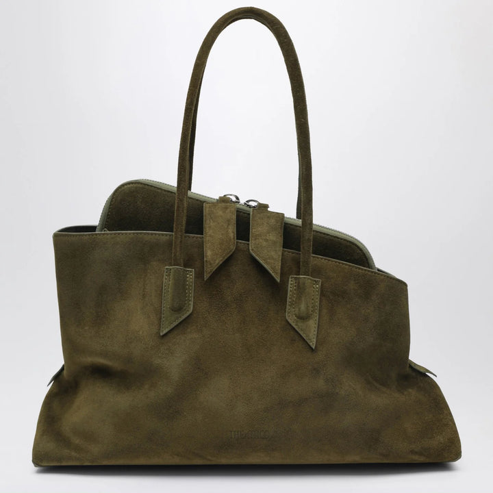 The Attico - La Passeggiata Medium khaki bag