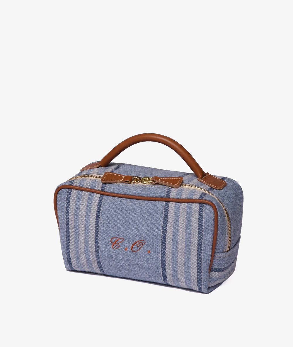 Cosmetic & Toiletry Bag My Style Bags Berkeley Antibes Beauty Case in Sugar Paper Blue Brand