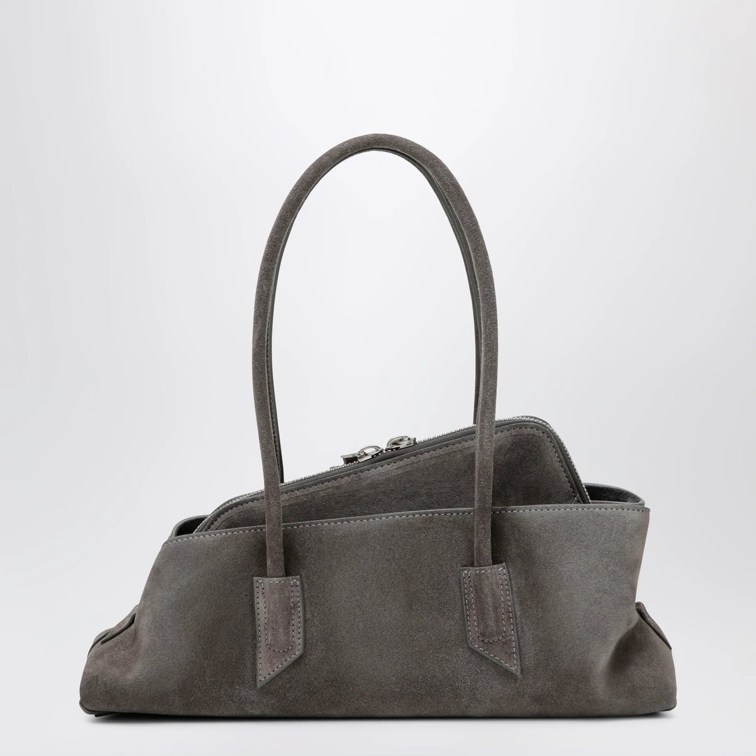 The Attico - La Passeggiata Small bag in grey suede