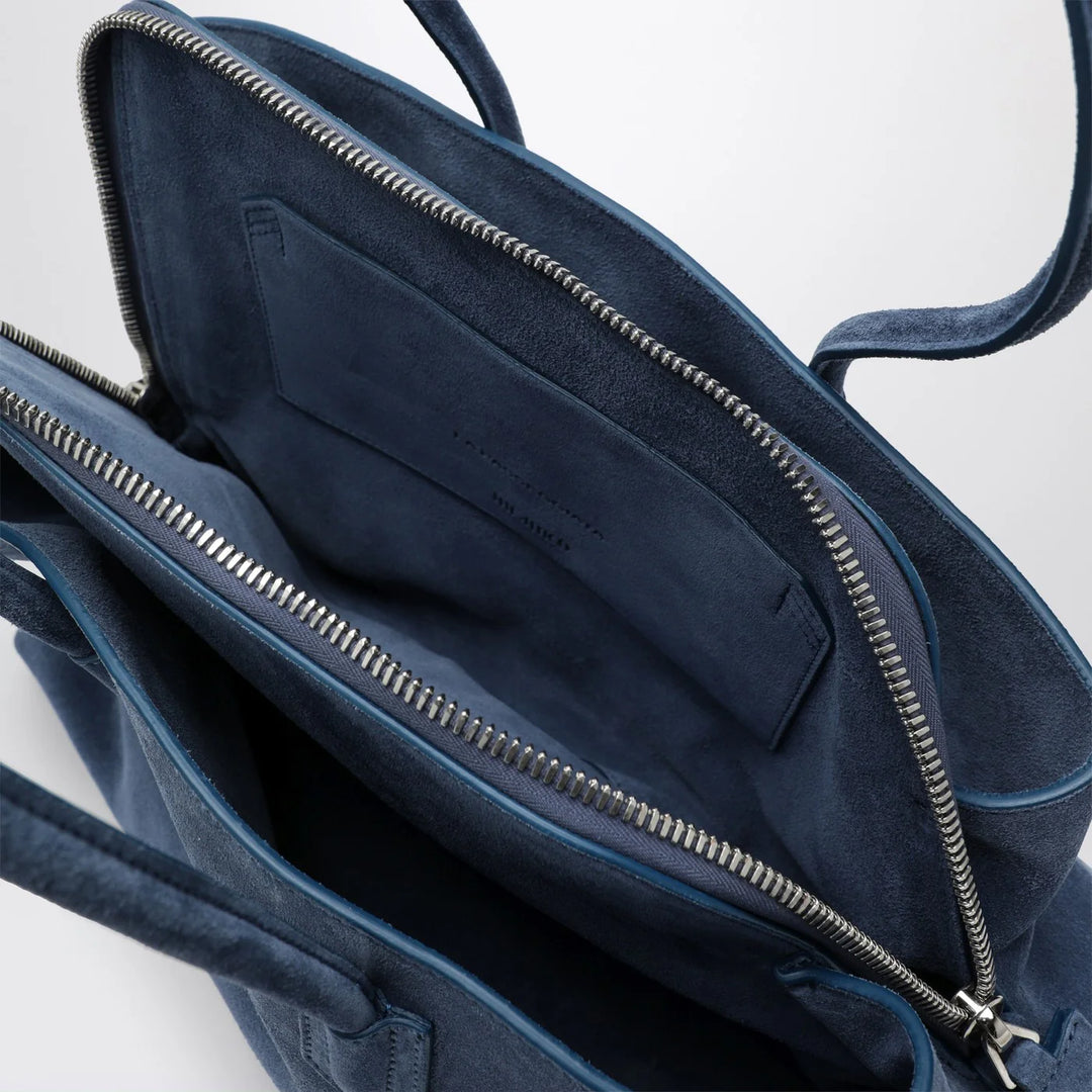 The Attico - Sapphire blue La Passeggiata medium bag