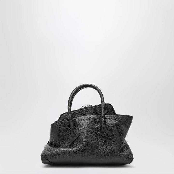 The Attico - La Passeggiata Mini bag in black leather