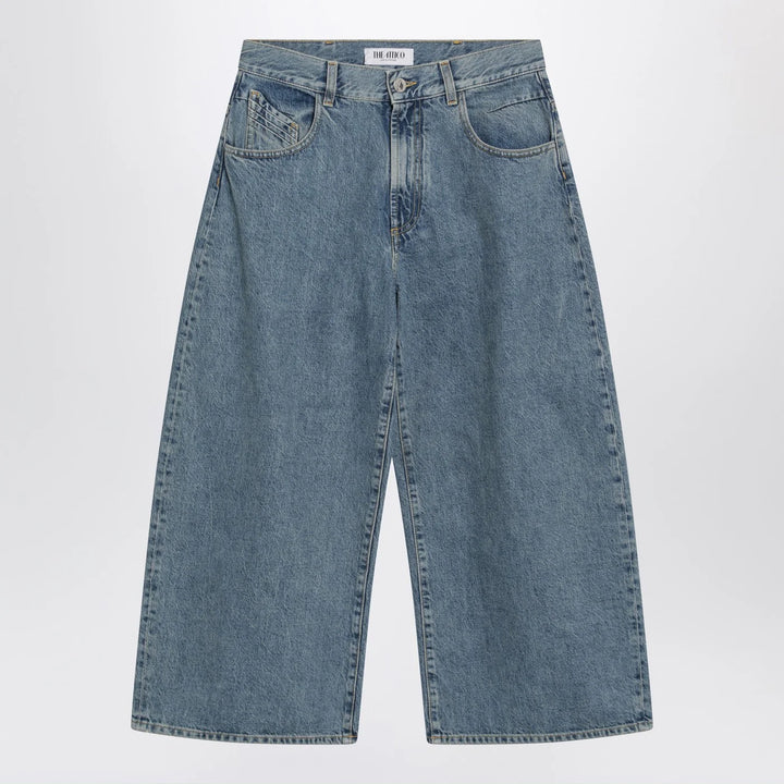 The Attico - Light blue cropped jeans