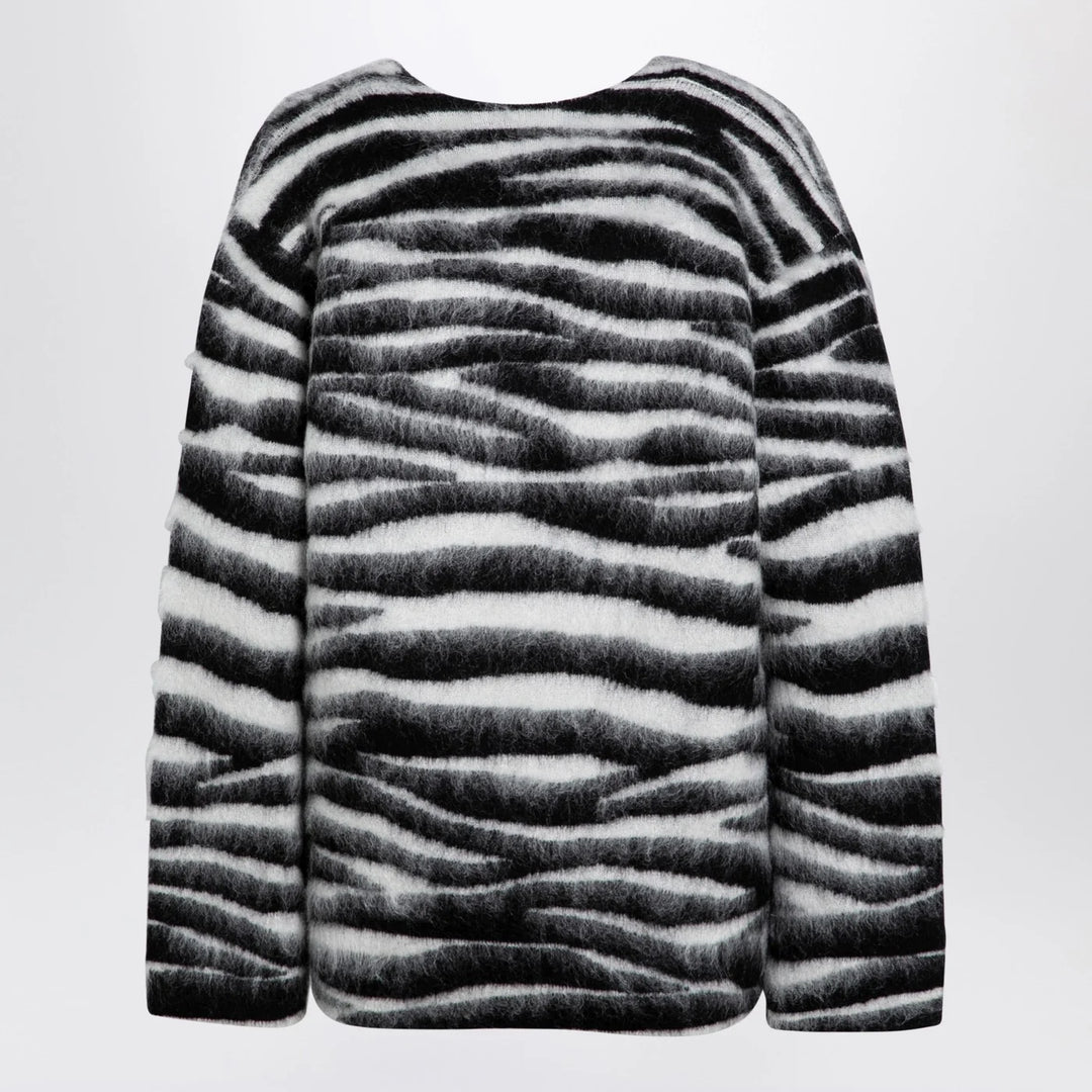 Marc Jacobs - Zebra-patterned jumper in wool blend
