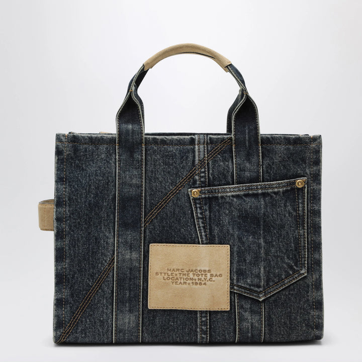Marc Jacobs - The Cargo Tote Bag medium in denim and suede