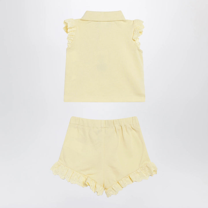 Polo Ralph Lauren - Light yellow two-piece cotton set