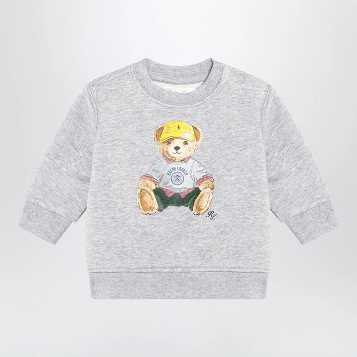 Polo Ralph Lauren - Grey cotton Polo Bear sweatshirt