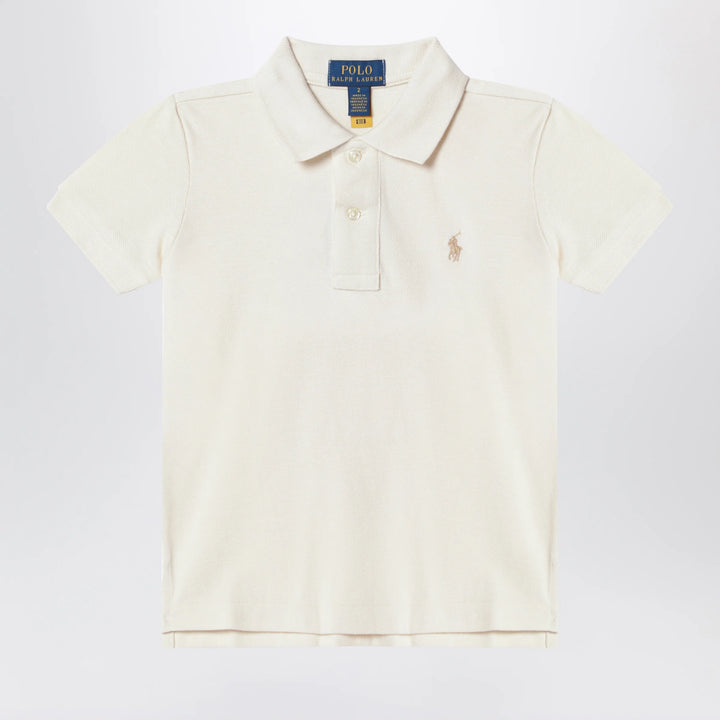 Polo Ralph Lauren - Cream cotton polo shirt