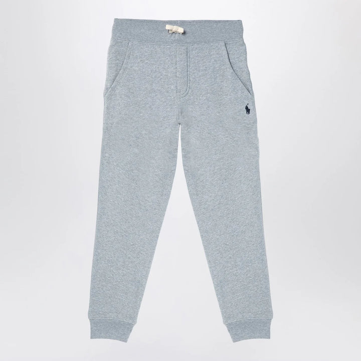 Polo Ralph Lauren - Grey cotton-blend jogging trousers