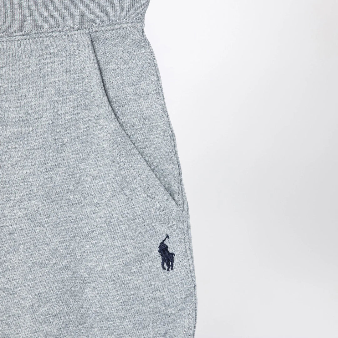 Polo Ralph Lauren - Grey cotton-blend jogging trousers