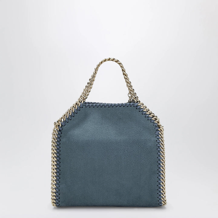 Stella McCartney - Falabella micro tote bag in vegan leather blue