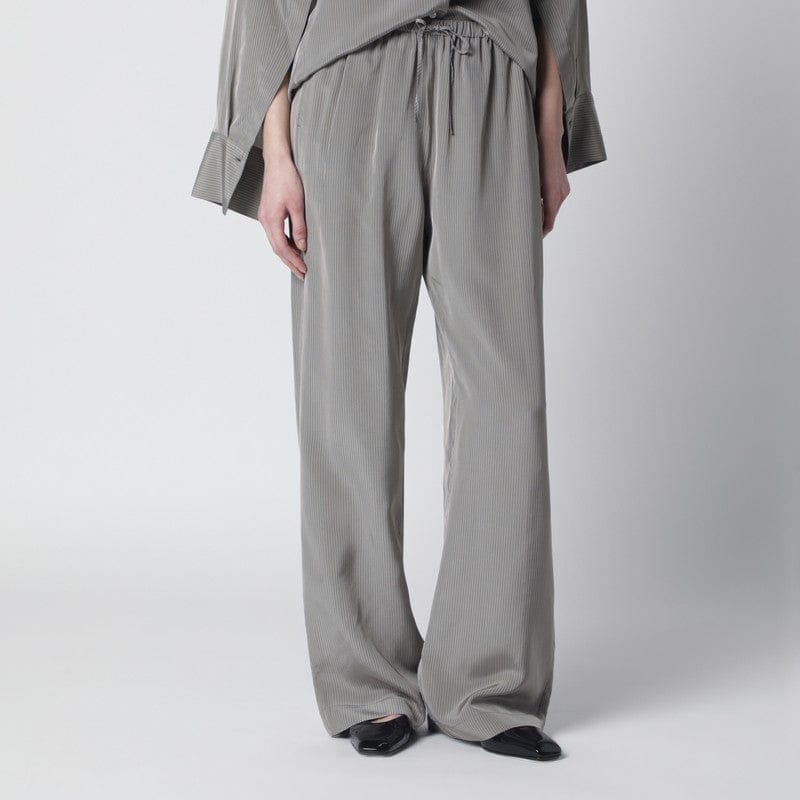 Pants Róhe - Light grey wide striped trousers - 38 FR Brand
