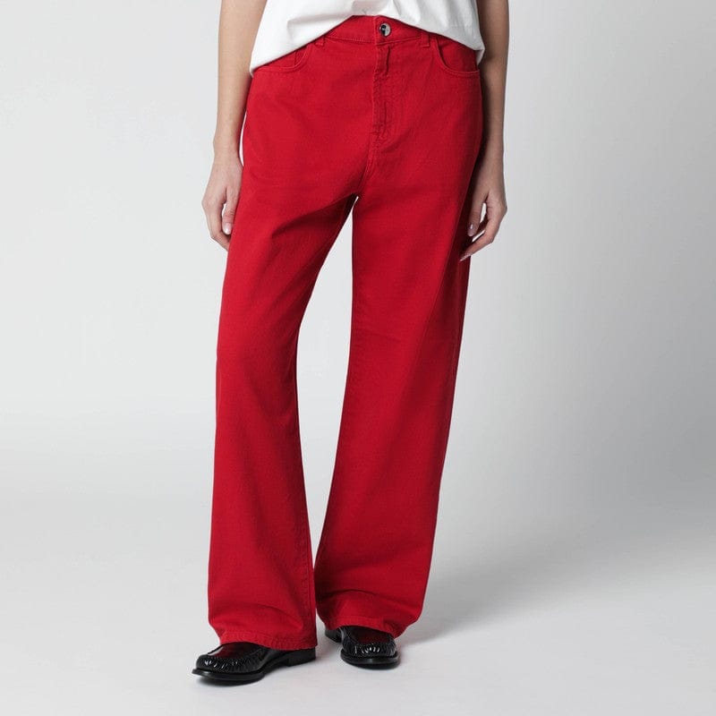 Pants Róhe - Red cotton trousers - 38 FR Brand
