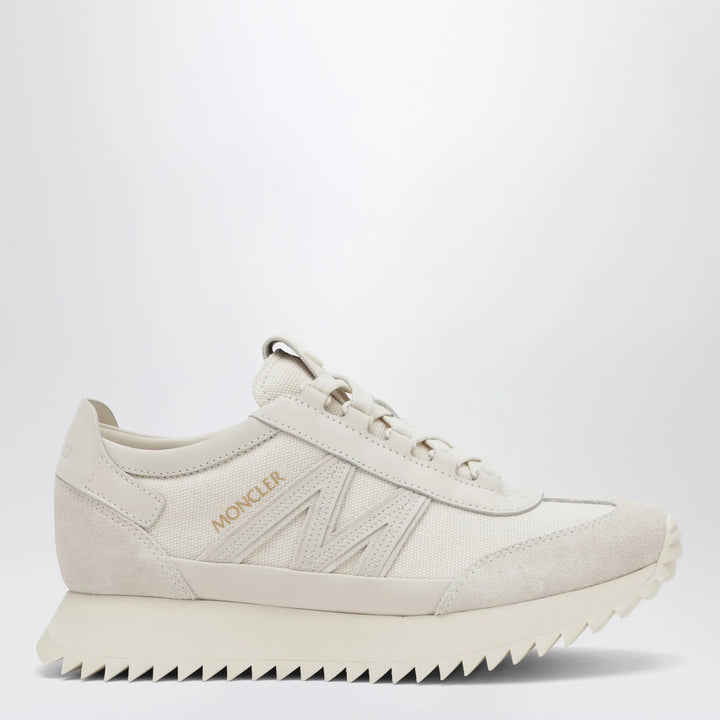 Moncler - Pacey2 Sneakers in beige canvas and leather