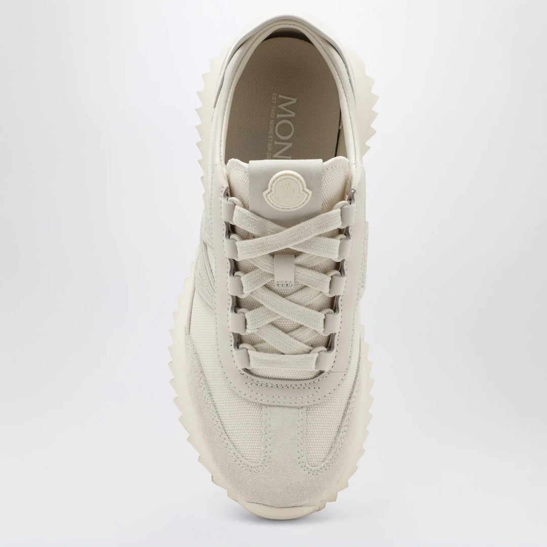 Moncler - Pacey2 Sneakers in beige canvas and leather
