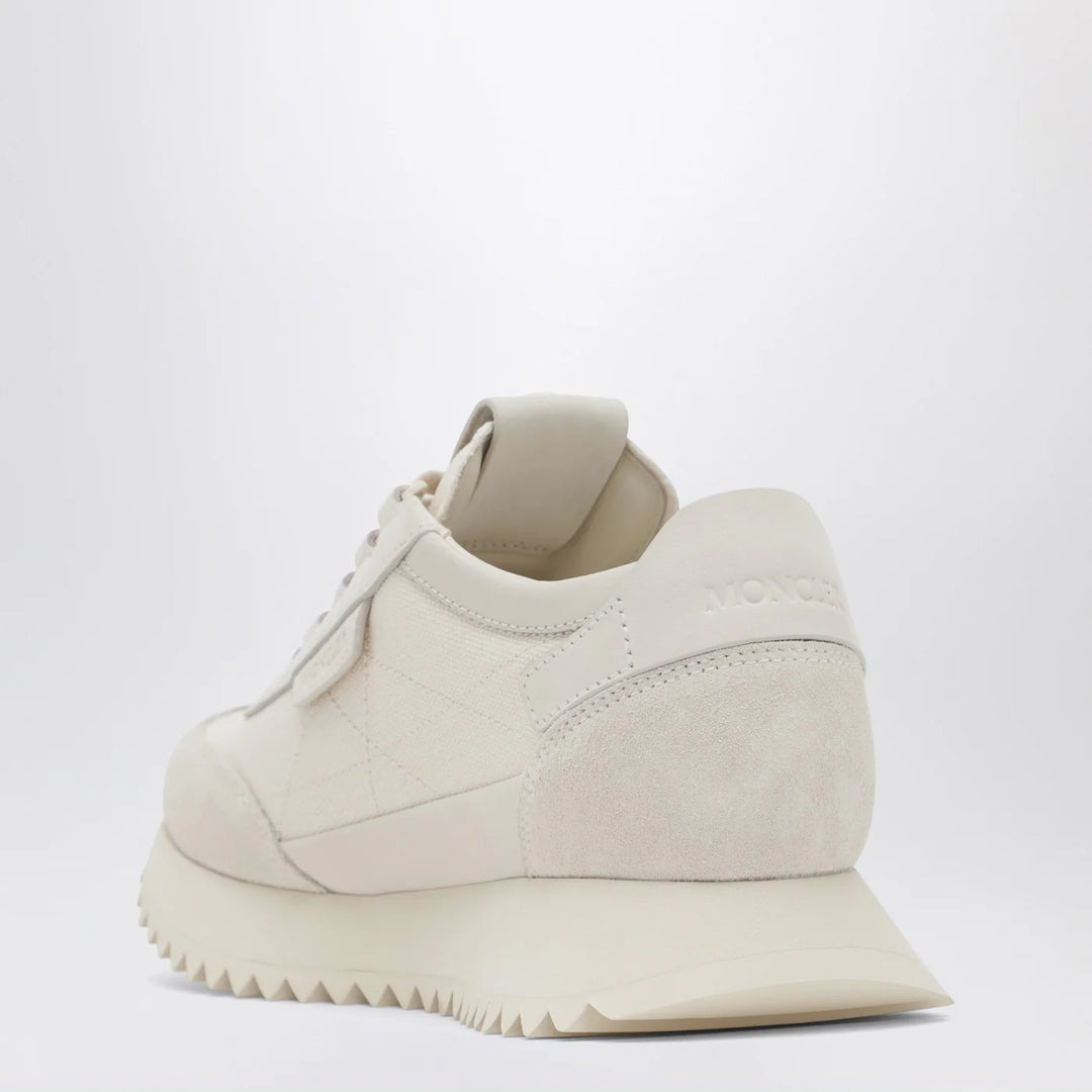 Moncler - Pacey2 Sneakers in beige canvas and leather