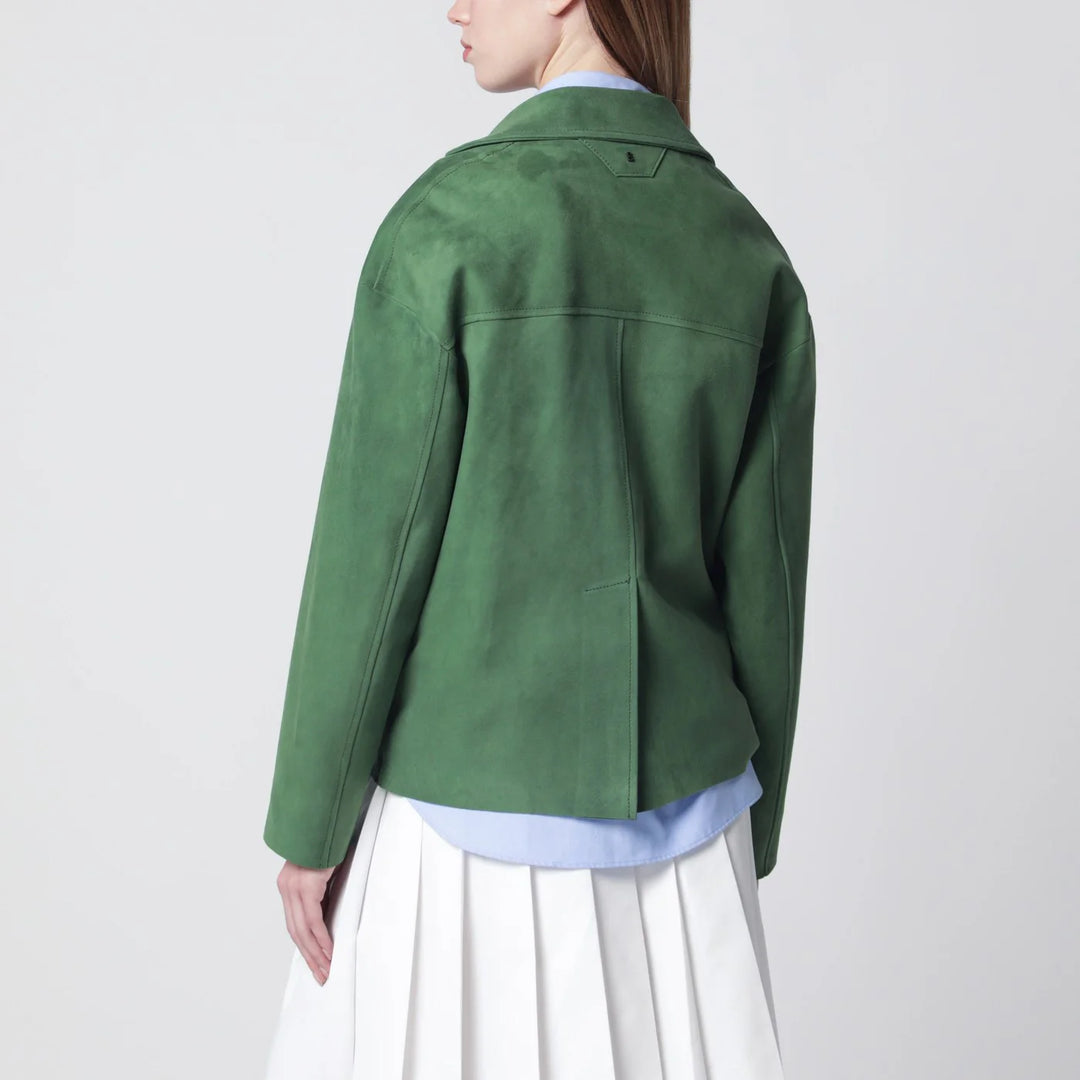 Salvatore Santoro - Green suede jacket