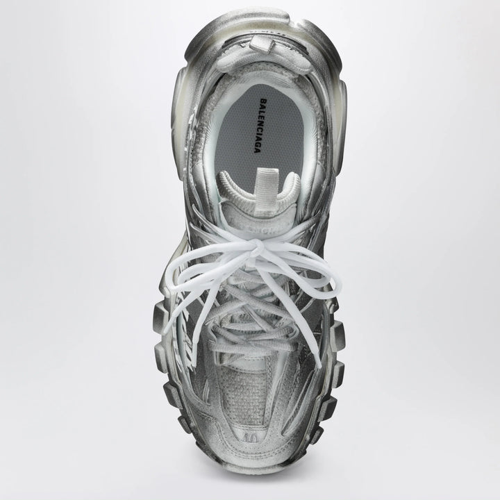 Balenciaga - Track Stencil Logo sneakers in black/white