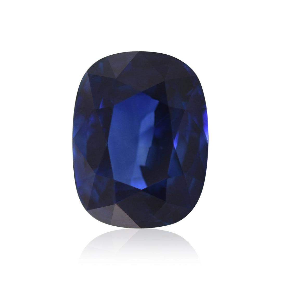 6.29 Carat Blue MADAGASCAR Cushion Sapphire AGL