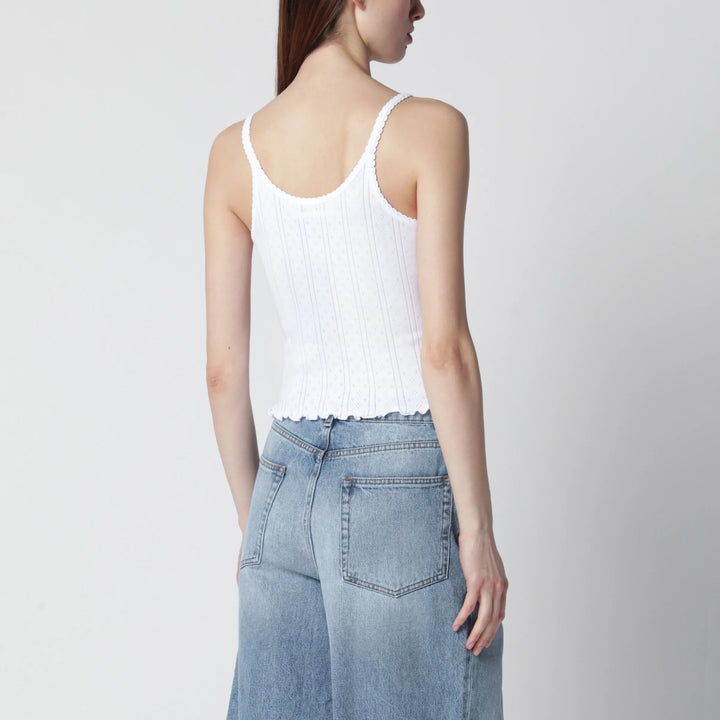 Róhe - White organic cotton tank top