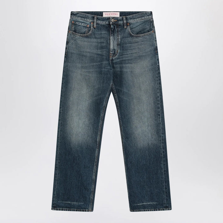 Valentino - Blue washed denim jeans