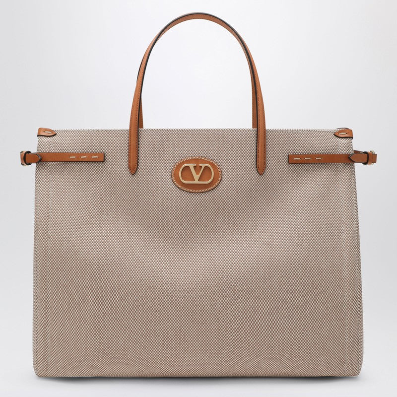 Valentino Garavani Medium Antibes Canvas Tote Bag
