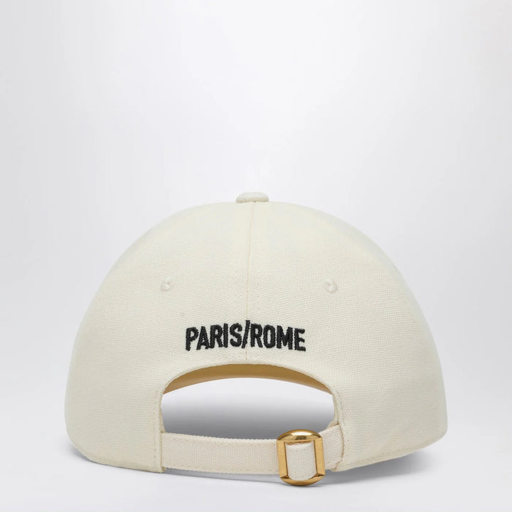 Valentino Garavani - Chez Valentino ivory baseball cap