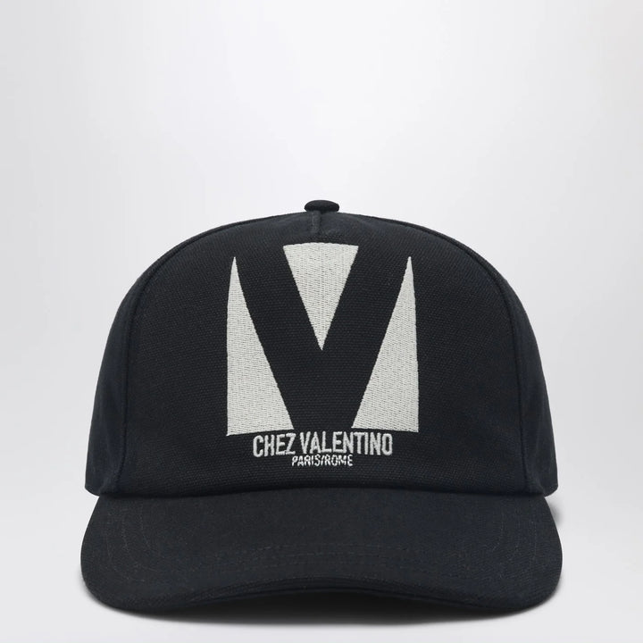 Valentino Garavani - Chez Valentino black baseball cap