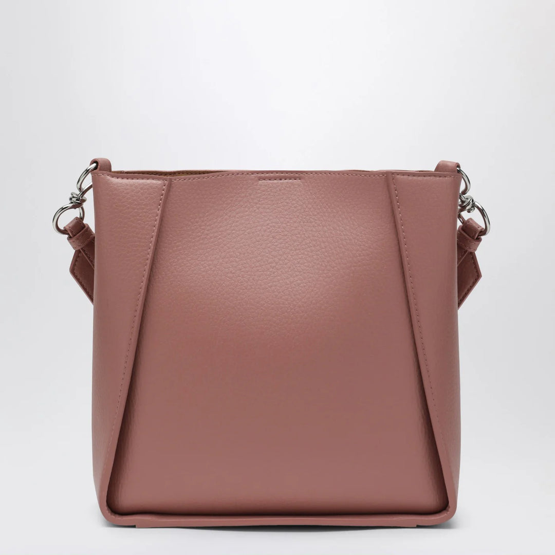 Stella McCartney - Square pink crossbody bag with logo