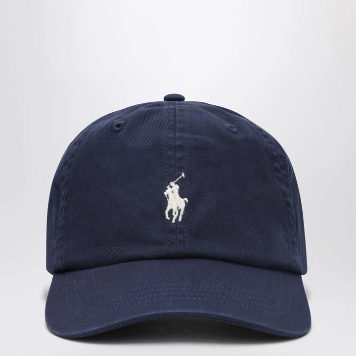 Polo Ralph Lauren - Navy blue cotton baseball cap