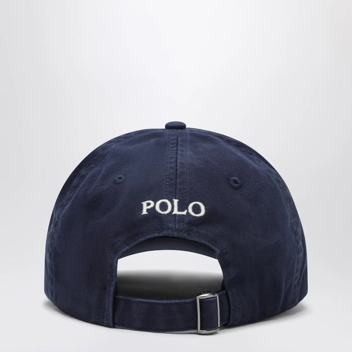 Polo Ralph Lauren - Navy blue cotton baseball cap