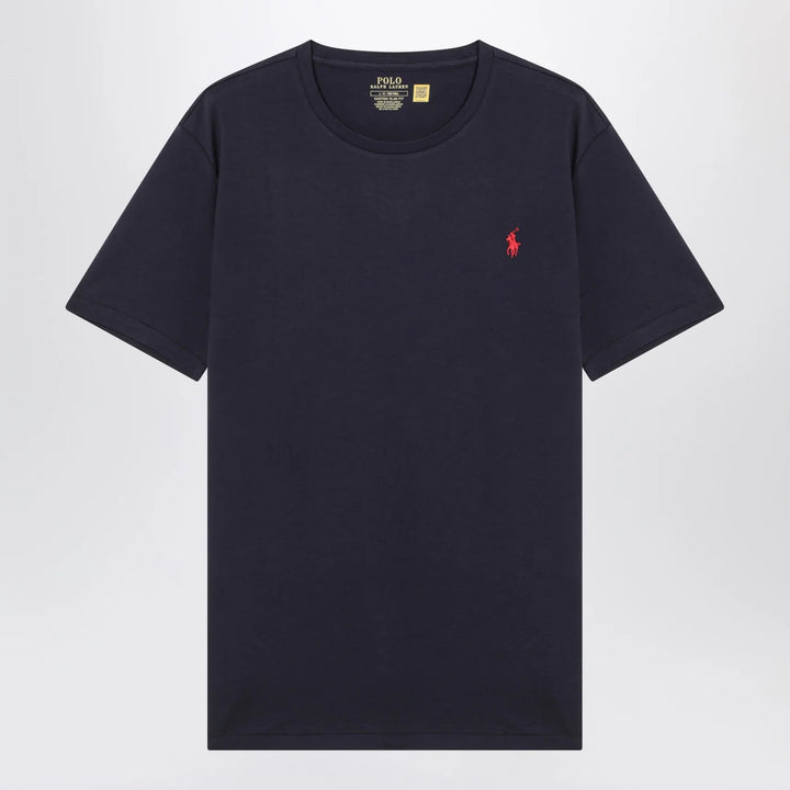 Polo Ralph Lauren - T-shirt blue in cotton Custom Slim-Fit