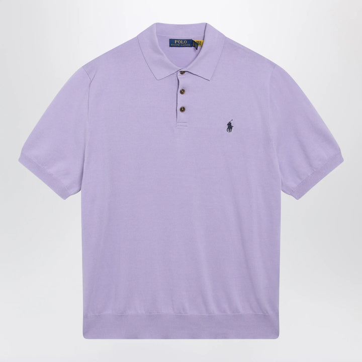 Polo Ralph Lauren - Lilac cotton polo shirt