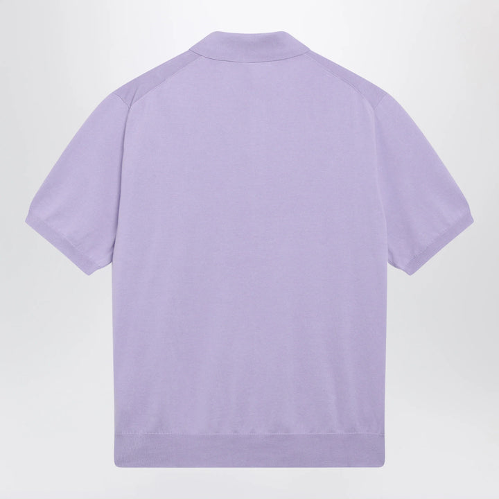 Polo Ralph Lauren - Lilac cotton polo shirt