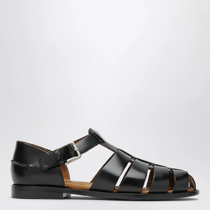Sebago - Gurkha Tale black leather sandals