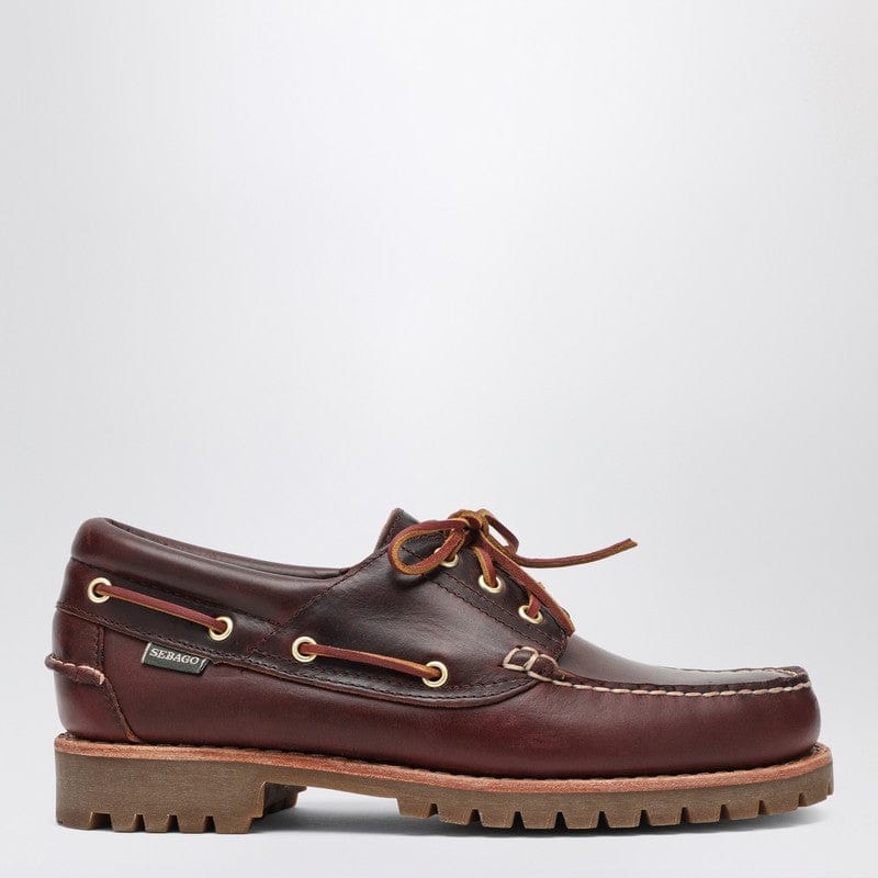 Shoes Sebago - Mocasssino Acadia Premium bordeaux - 9 US Brand