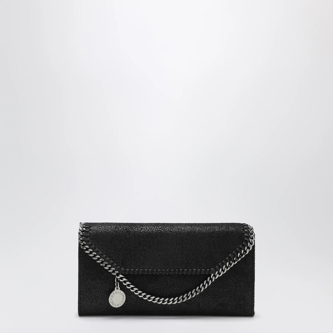 Stella McCartney - Falabella black crossbody wallet