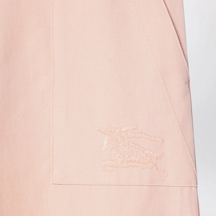 Burberry - Light pink pants in cotton blend