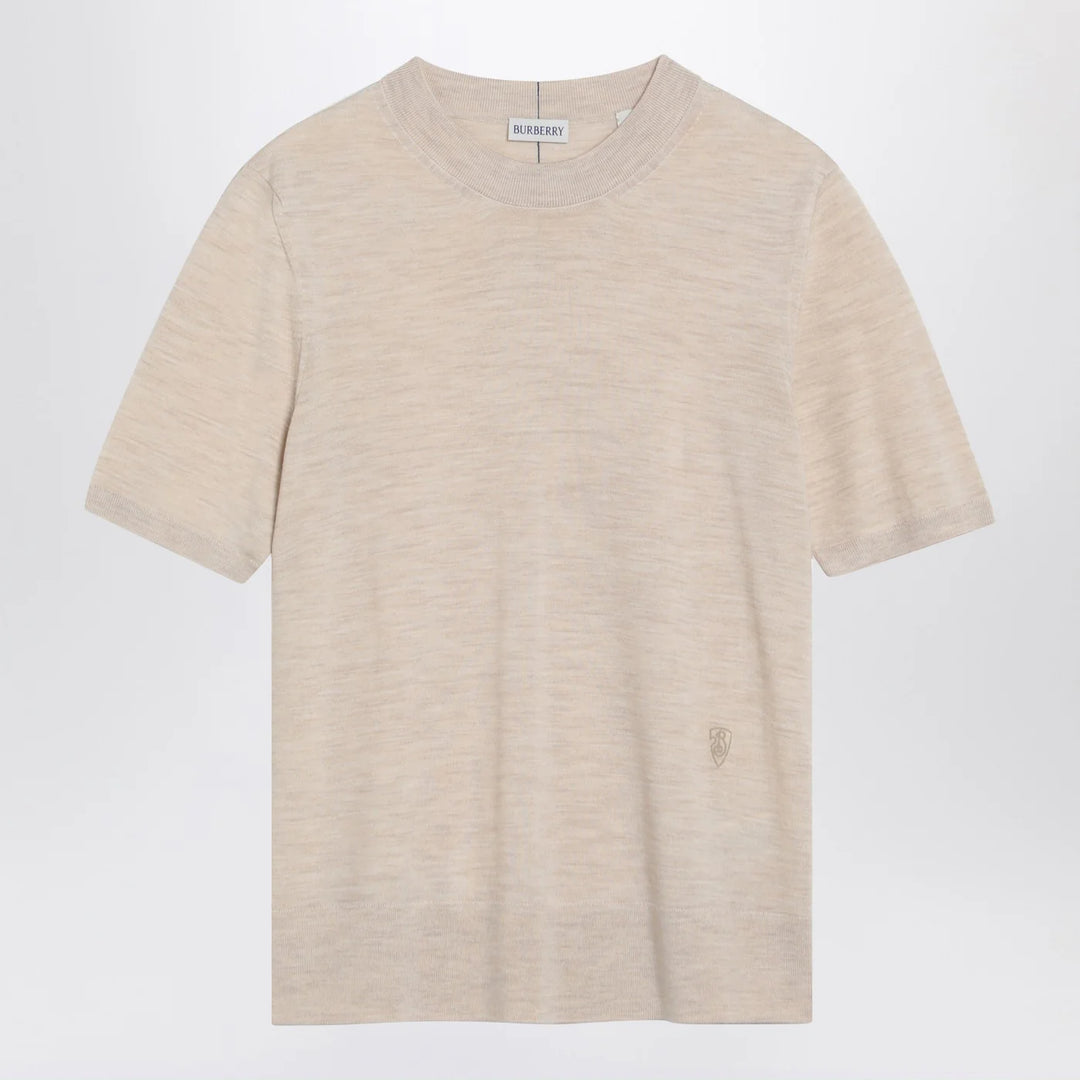 Burberry - Beige wool sweater