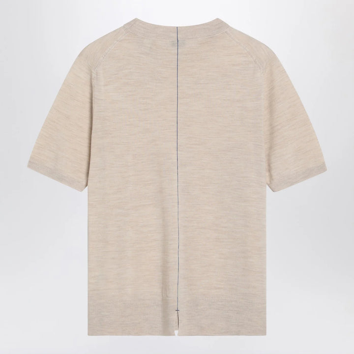 Burberry - Beige wool sweater