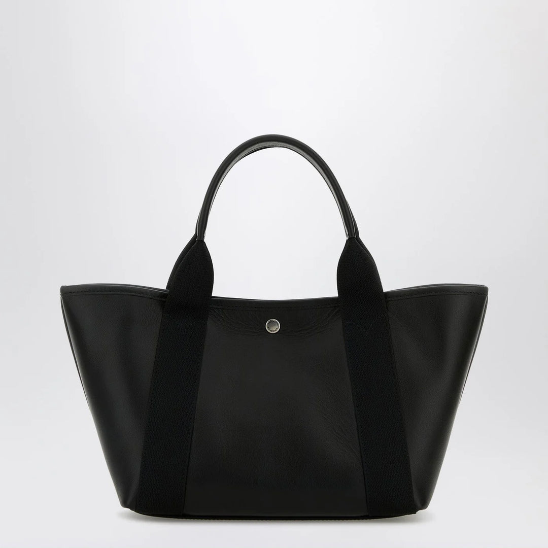 Balenciaga - Biarritz shopping bag in black leather