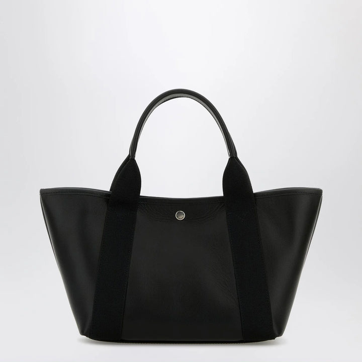 Balenciaga - Biarritz shopping bag in black leather