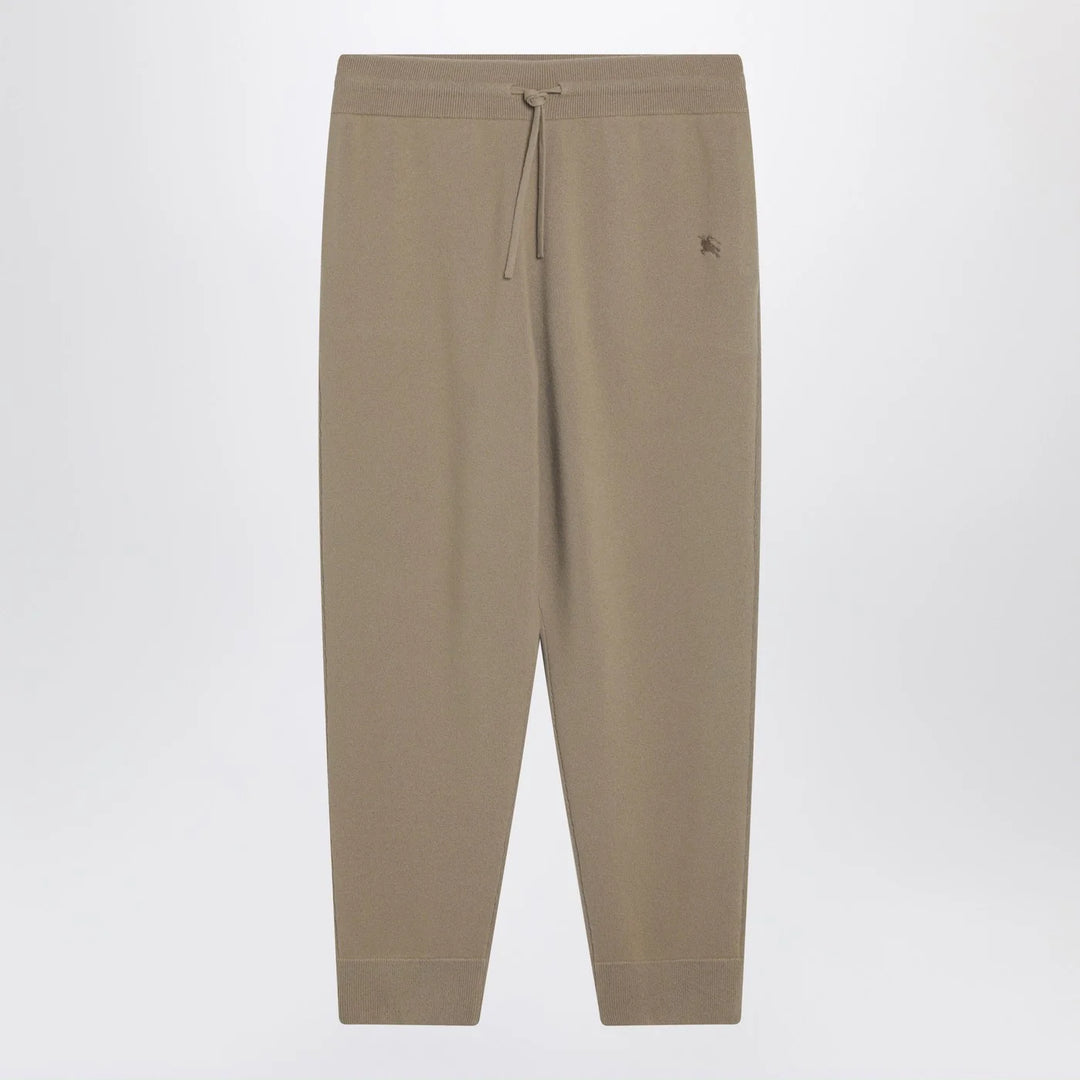 Burberry - Beige cashmere-blend jogging trousers