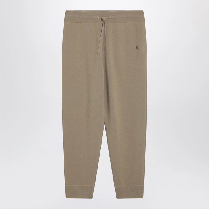 Burberry - Beige cashmere-blend jogging trousers