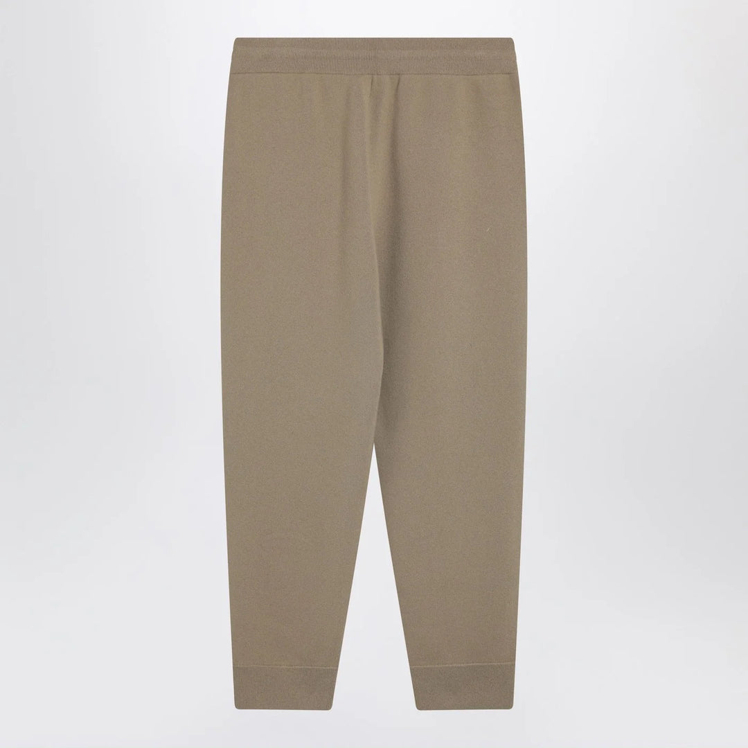 Burberry - Beige cashmere-blend jogging trousers