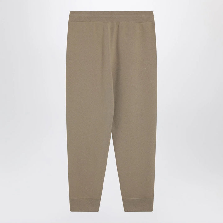 Burberry - Beige cashmere-blend jogging trousers