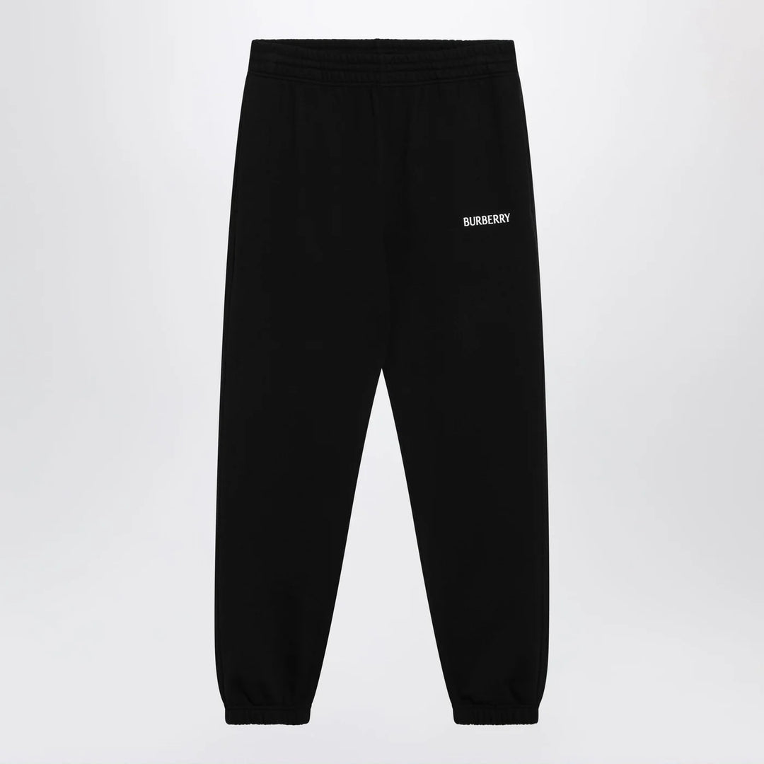 Burberry - Black jogging trousers with logo